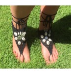 Barefoot Sandals Naomi Black